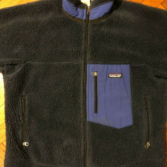 Men's Patagonia Retro-X Fleece, Sz. M, Dark Blue - Picture 5 of 9